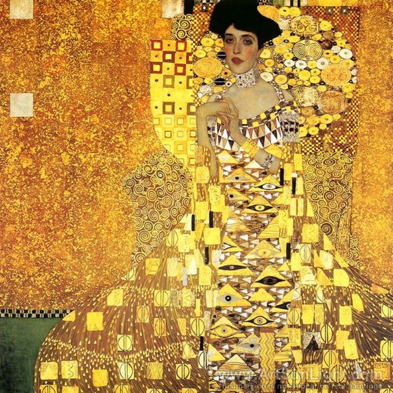 portraitofadeleblochbaueribygustavklimt Temple EmanuEl of Palm Beach