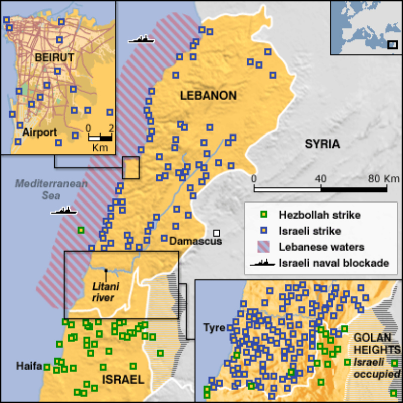 Hezbollah in Israel & Europe