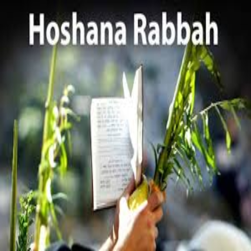 Hoshanah Rabbah via Zoom