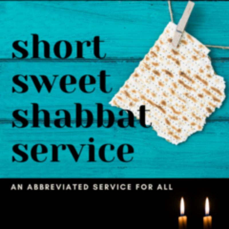 Shabbat Services In Person or Streaming