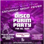 Purim Party Saturday Night Fever